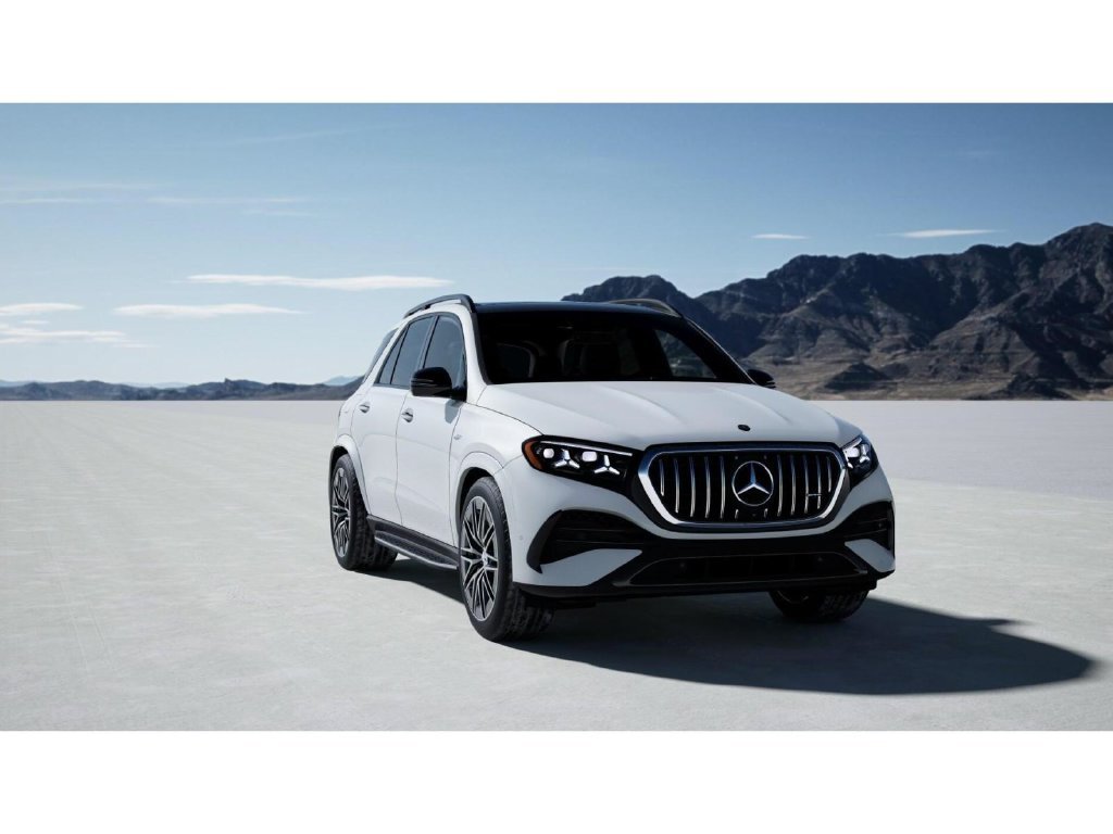 New 2027 MANUFAKTUR Moonlight White Metallic Mercedes-Benz GLE 53e AMG® image 9