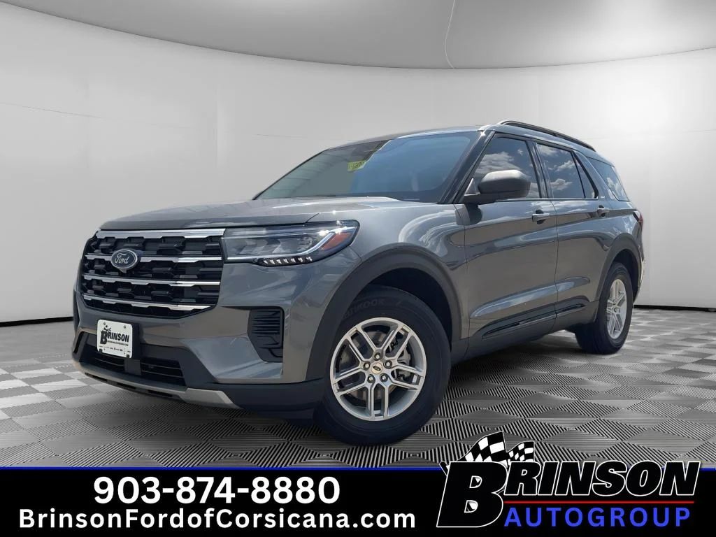 New 2026 Carbonized Gray Metallic Ford Active image 1