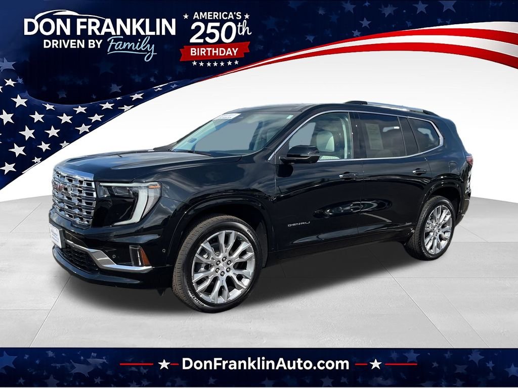 Certified Used 2025 Black GMC Denali image 1