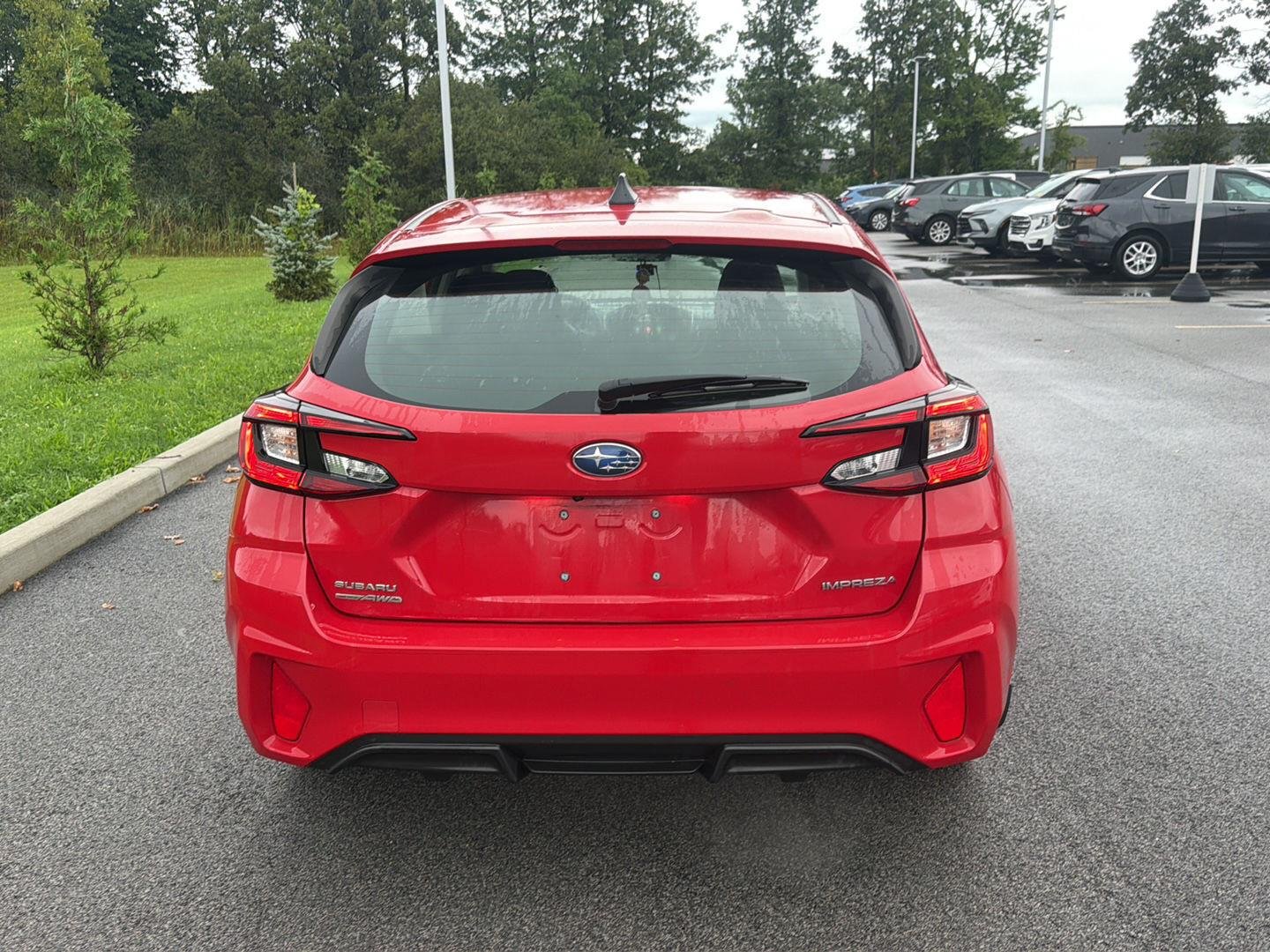 Used 2024 Pure Red Subaru Sport image 5