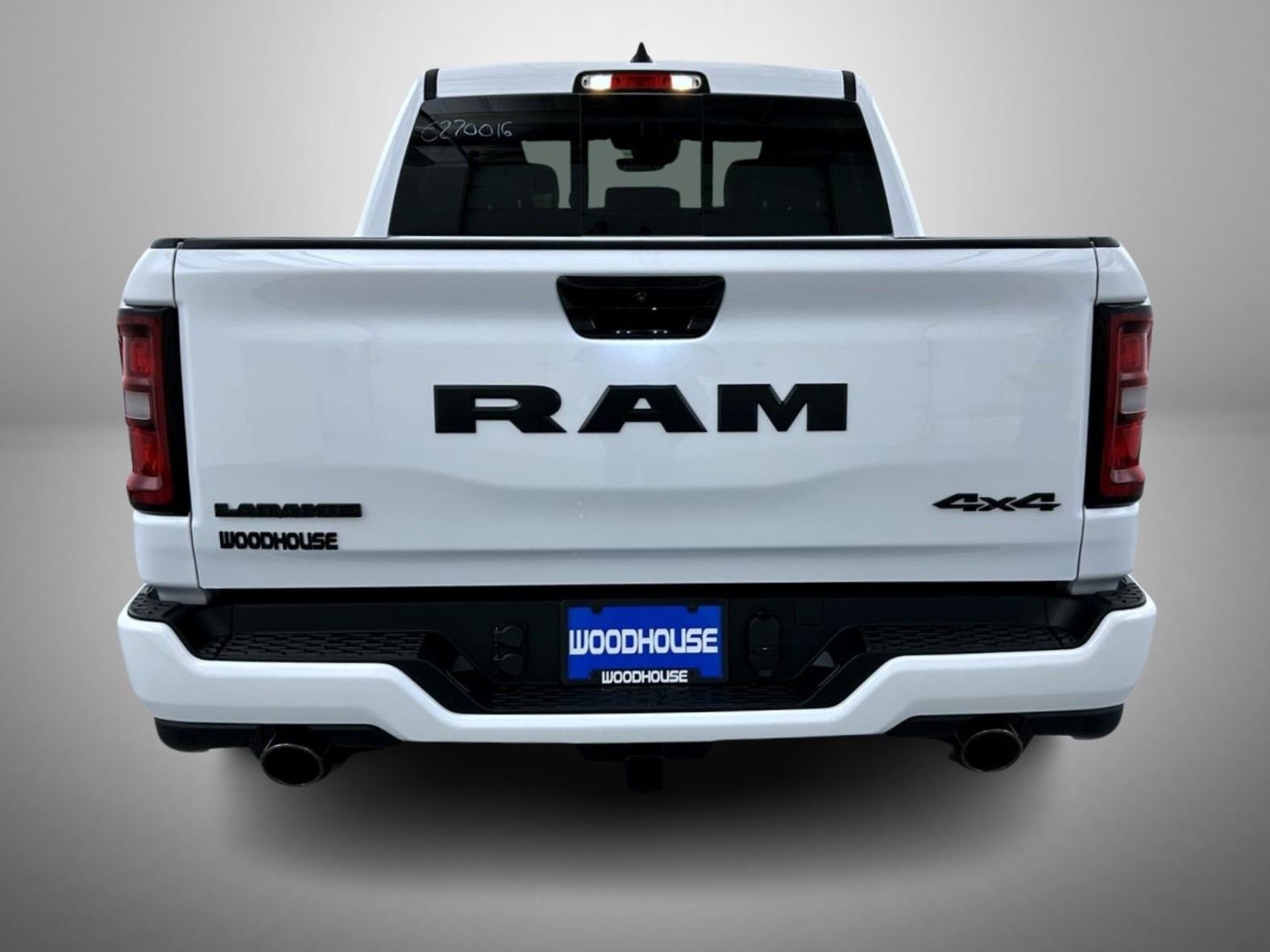 New 2027 Bright White Clear-Coat Exterior Paint RAM Laramie image 6