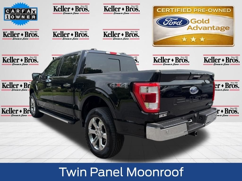 Certified Used 2023 Black Ford Lariat image 5