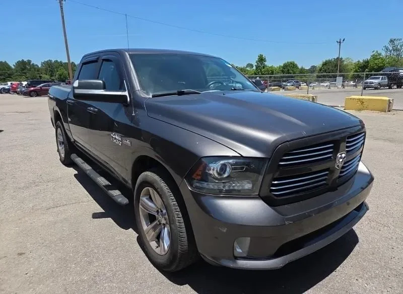 Used 2017 Granite Crystal Metallic Clearcoat Ram Sport image 2