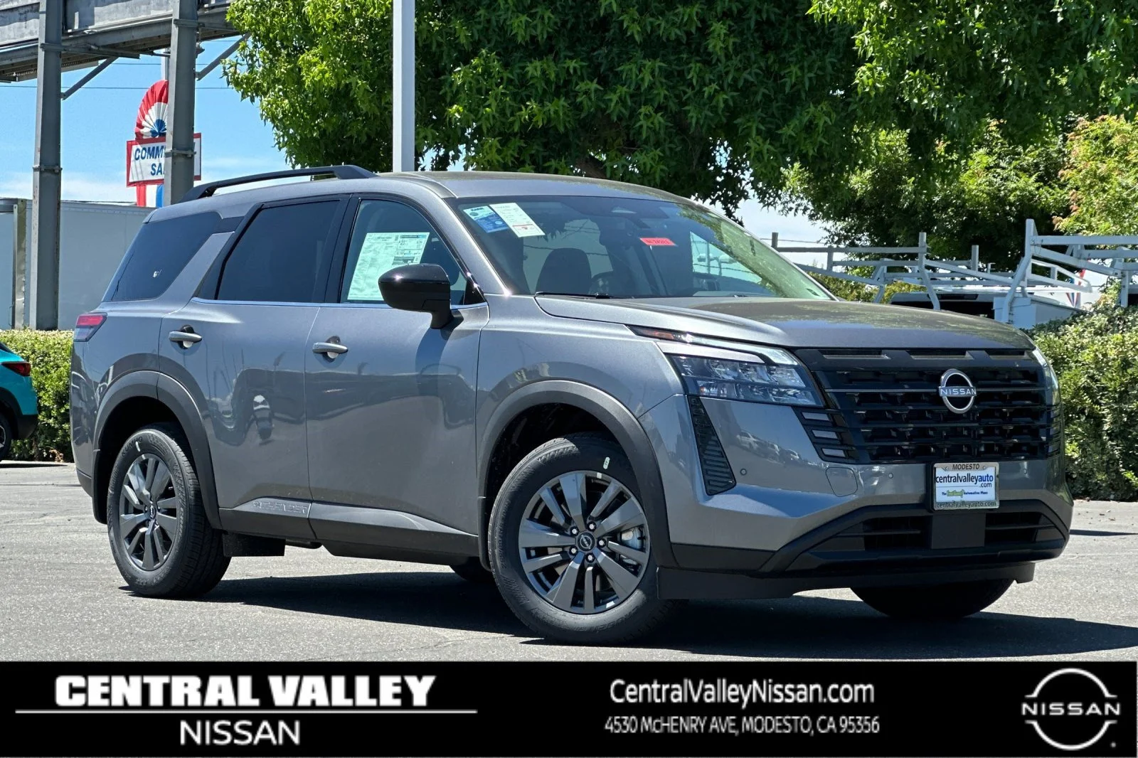 New 2026 Gun Metallic Nissan SV image 1