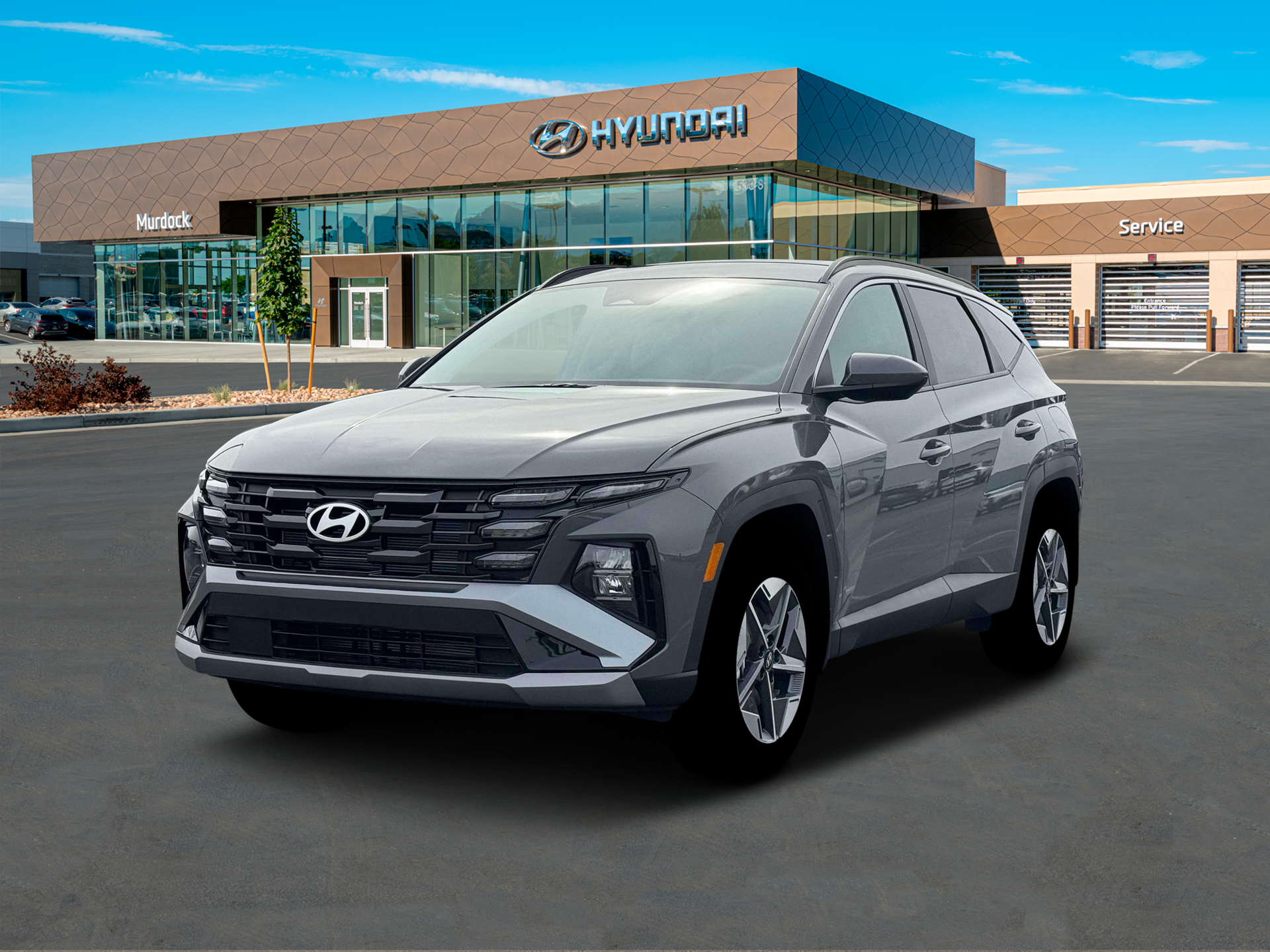 New 2026 Hampton Gray Hyundai SEL AWD image 1