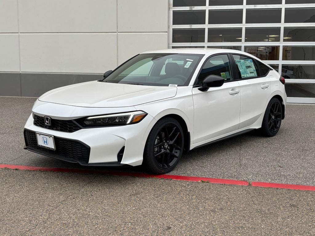 New 2026 Platinum White Pearl Honda Sport image 1