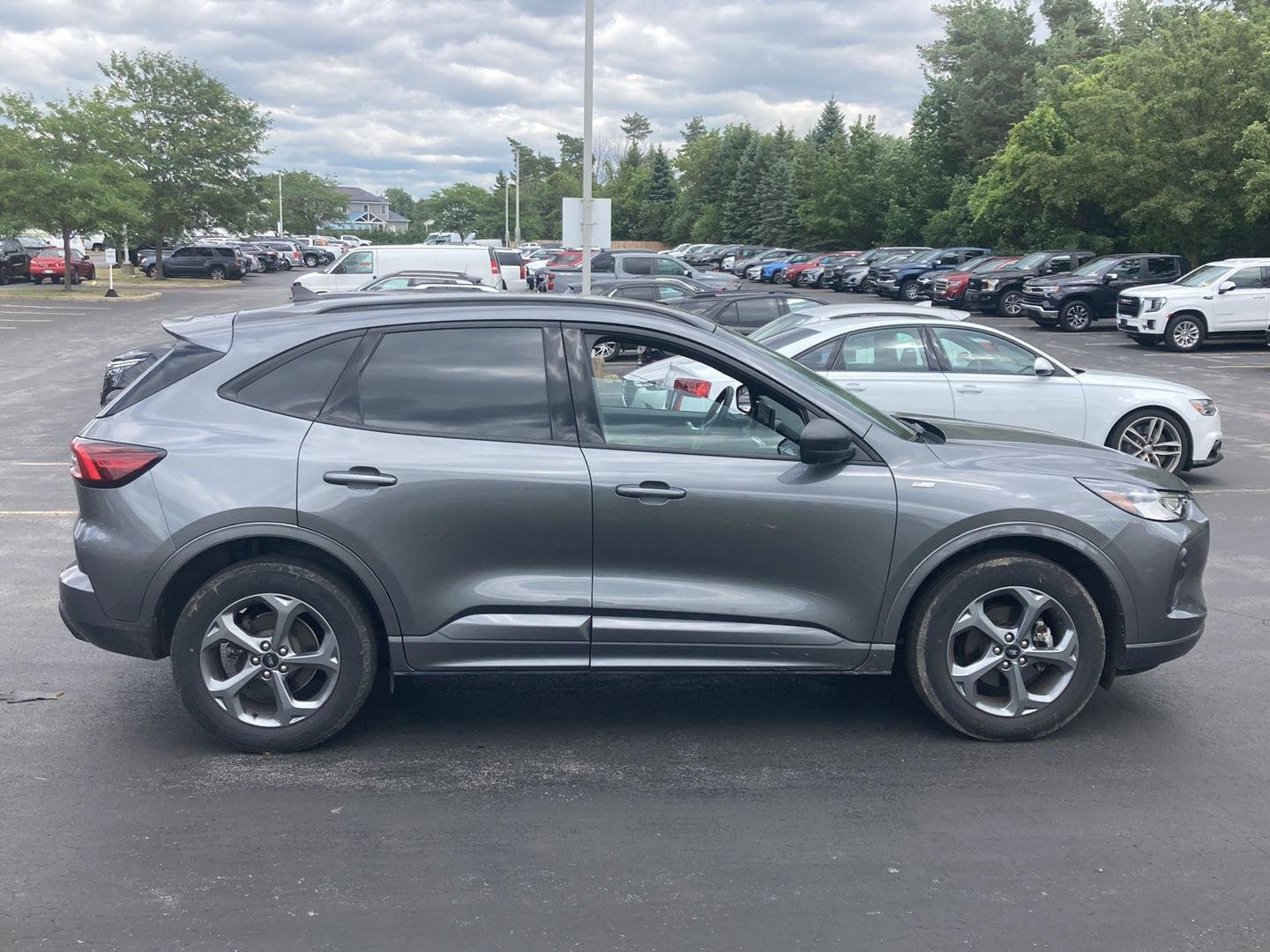 Used 2023 Carbonized Gray Ford ST-Line image 8
