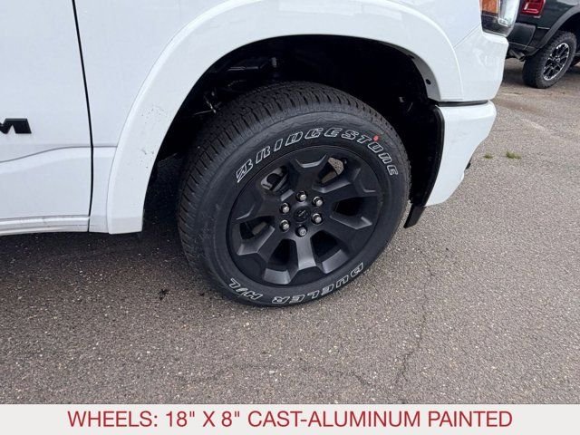 New 2026 Bright White Clear-Coat Exterior Paint RAM Big Horn/Lone Star image 8