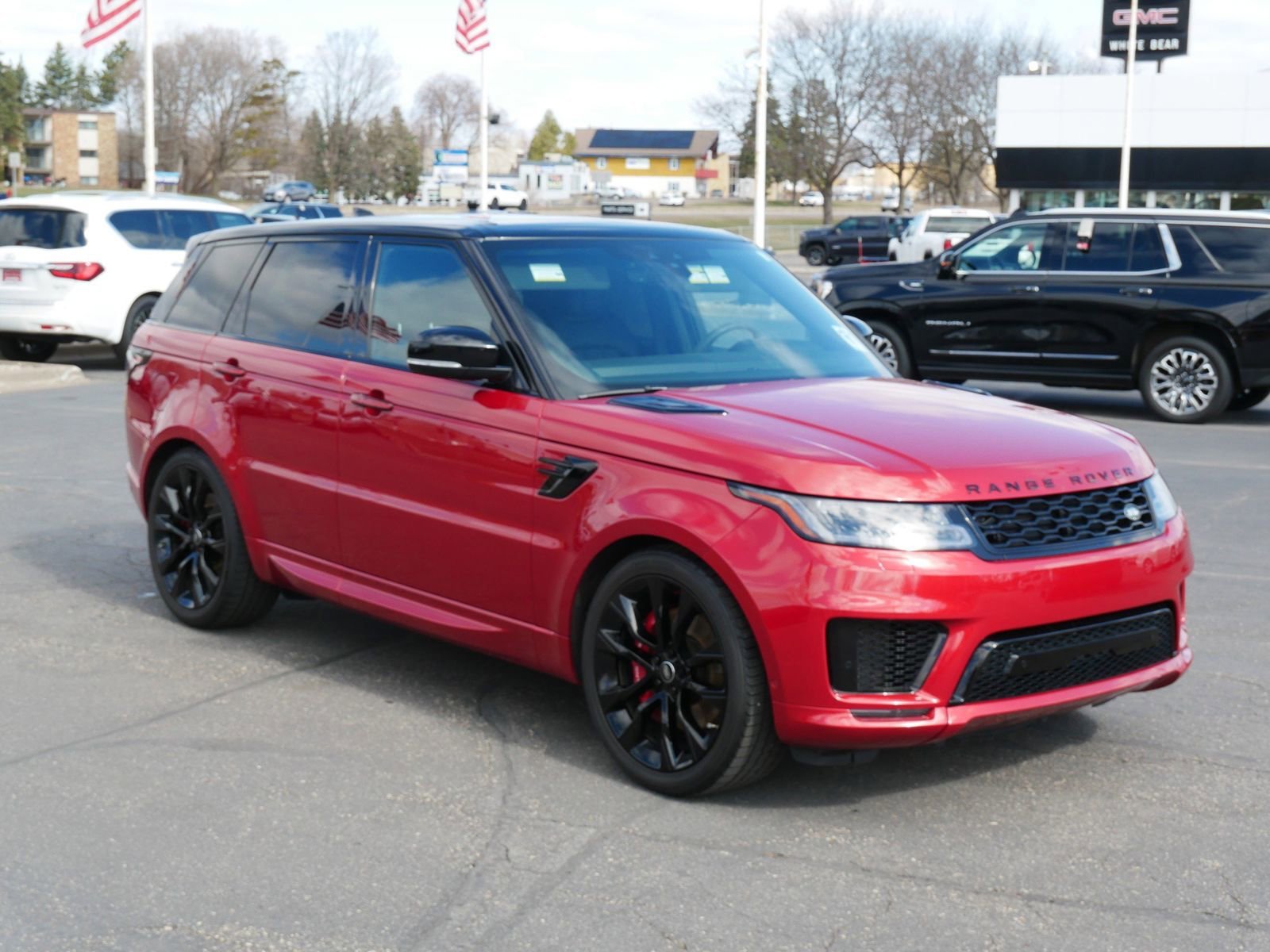 Used 2022 Land Rover Range Rover Sport HST with VIN SALWS2RU6NA209548 for sale in White Bear Lake, Minnesota