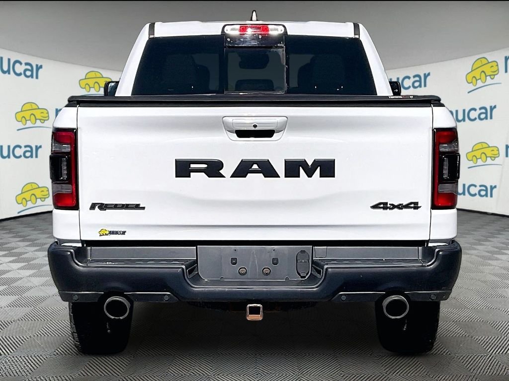 Used 2021 Bright White Clearcoat Ram Rebel image 5