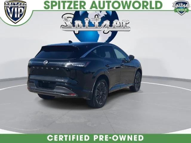 Certified Used 2025 Black Nissan Platinum image 9
