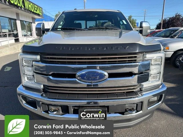 Used 2017 White Gold Metallic Ford  image 2