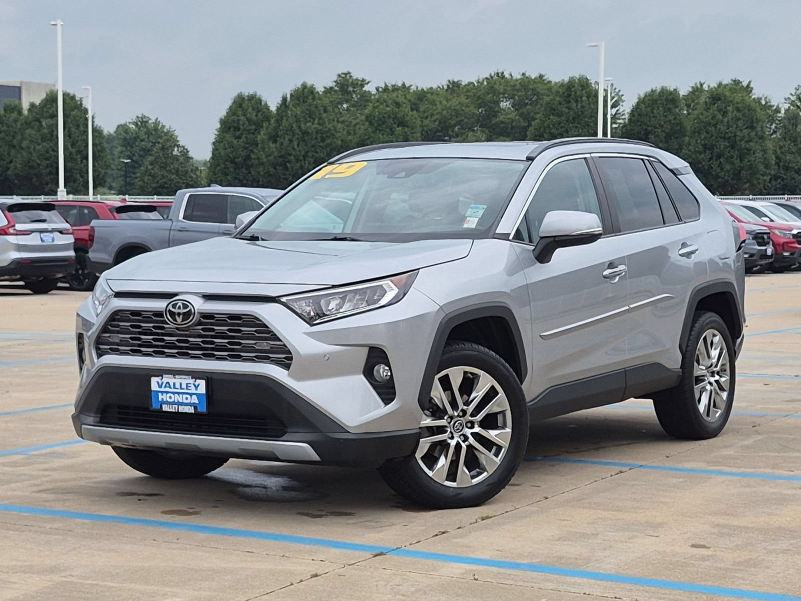 Used 2019 Silver Sky Metallic Toyota Limited AWD image 2