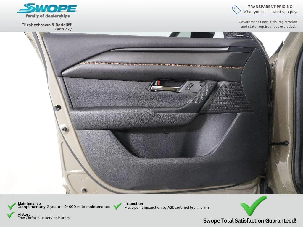 Used 2024 Zircon Sand Metallic Mazda 2.5 Turbo Premium Plus Package image 14