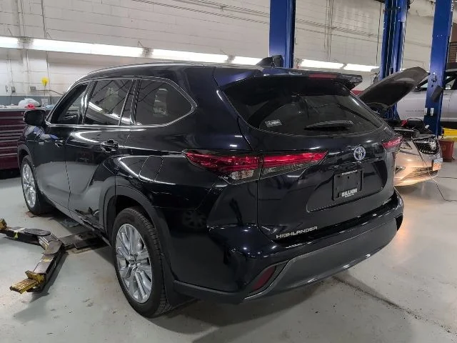 Used 2021 Blue Toyota Limited image 2