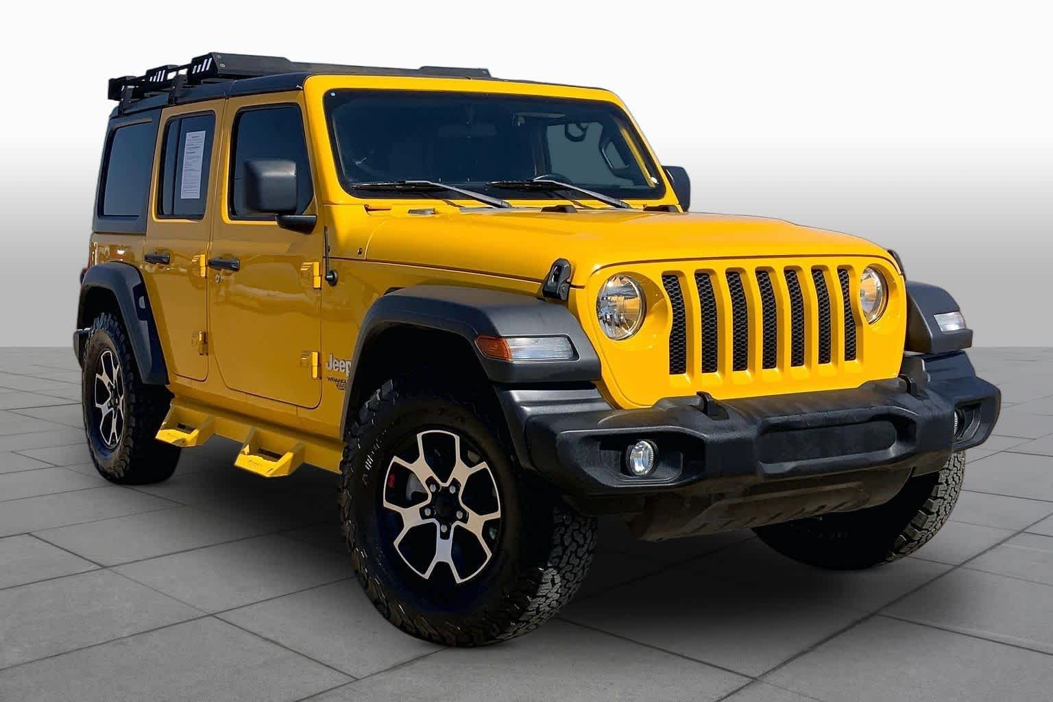 Used 2020 Hellayella Clearcoat Jeep Sport S image 3