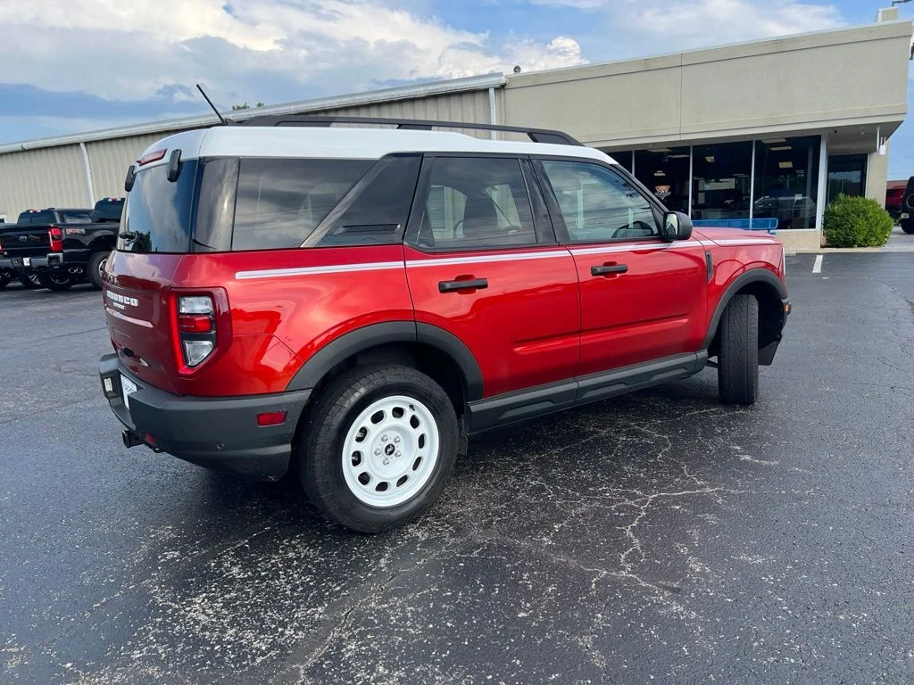 Used 2023 Hot Pepper Red Tinted Clearcoat Ford Heritage image 3