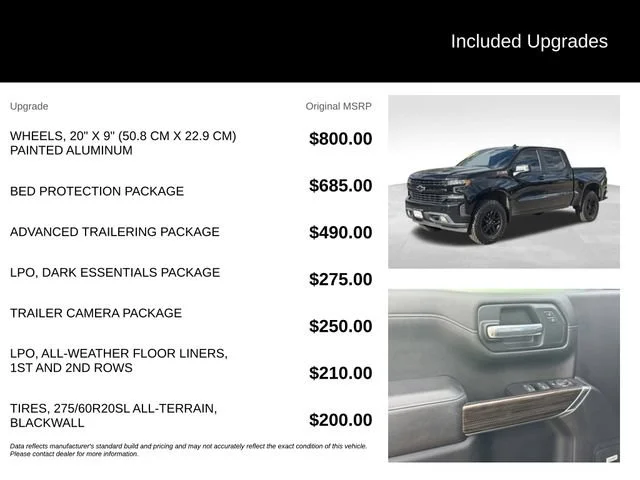 Certified Used 2020 BLACK Chevrolet RST image 11