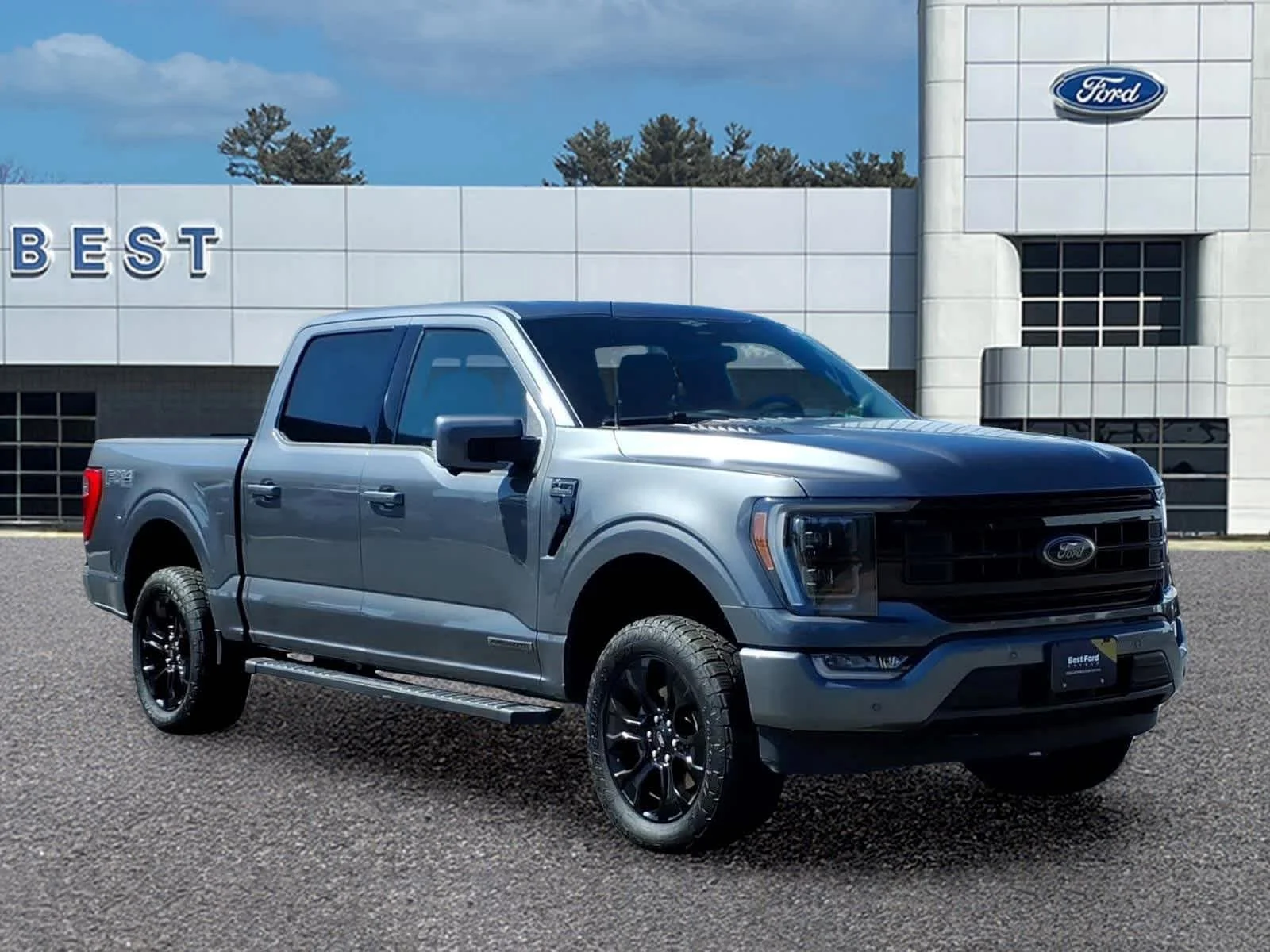 Used 2023 Carbonized Gray Ford LARIAT image 9