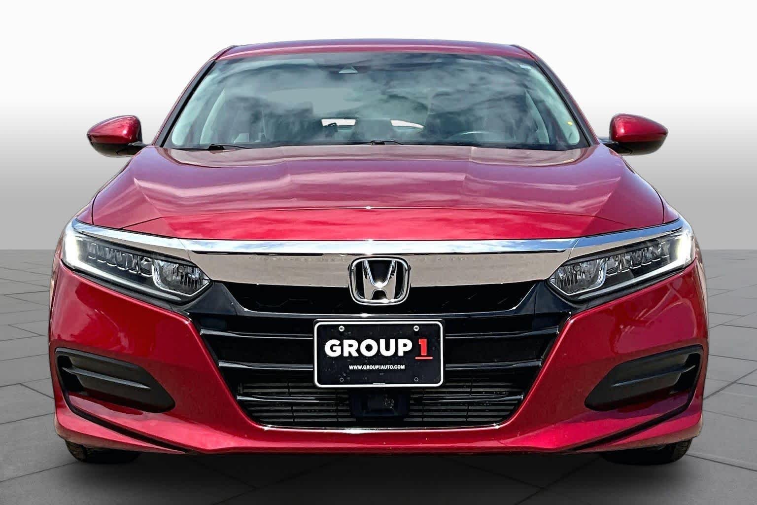 Used 2018 Radiant Red Metallic Honda LX 1.5T image 4