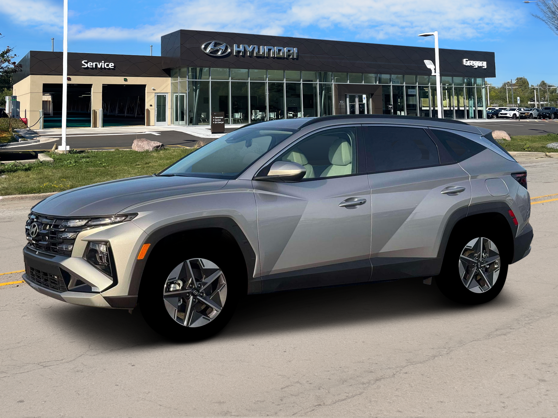 New 2026 Silver Hyundai SEL AWD image 2