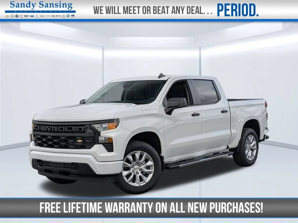 New 2026 Summit White Chevrolet Custom image 1