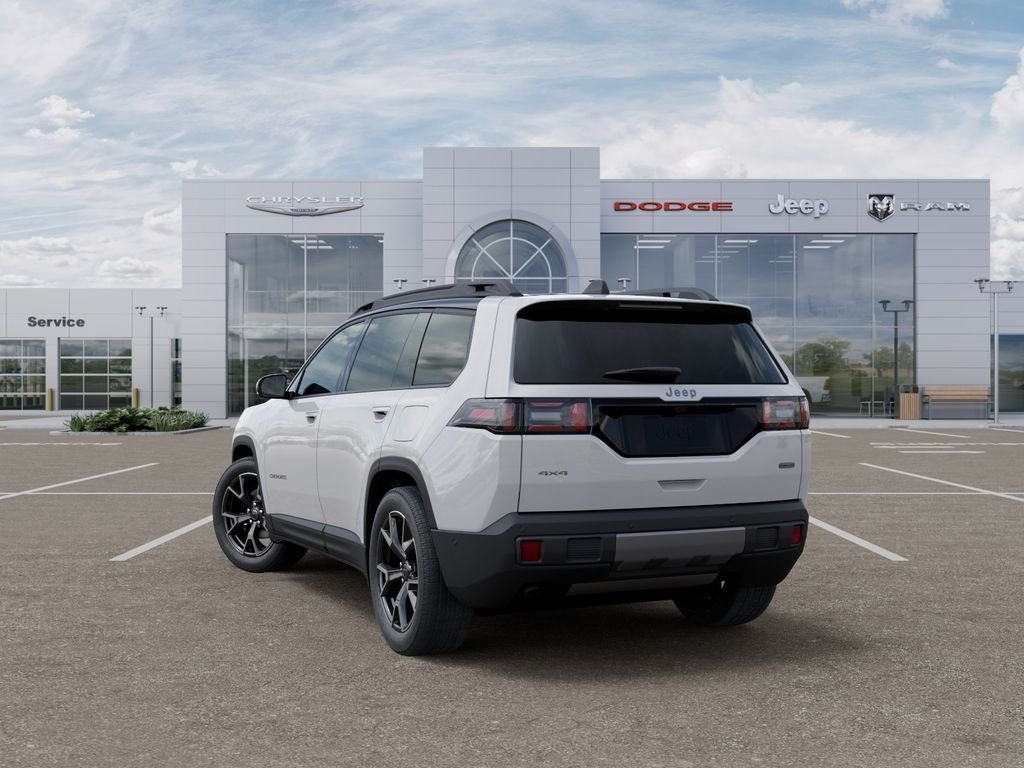 New 2026 Bright White Clear-Coat Exterior Paint Jeep Overland image 3