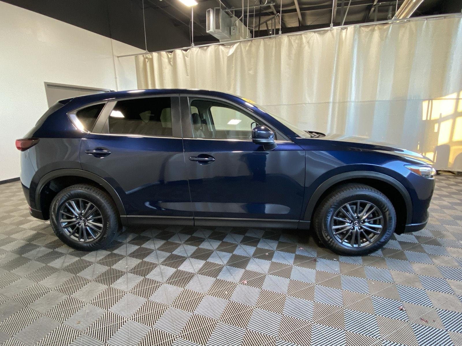 Used 2021 Deep Crystal Blue Mica Mazda Touring image 9