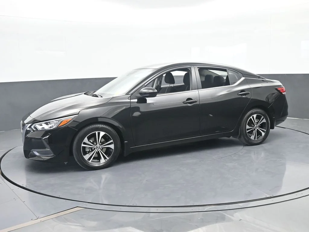 Used 2022 Super Black Nissan SV image 2