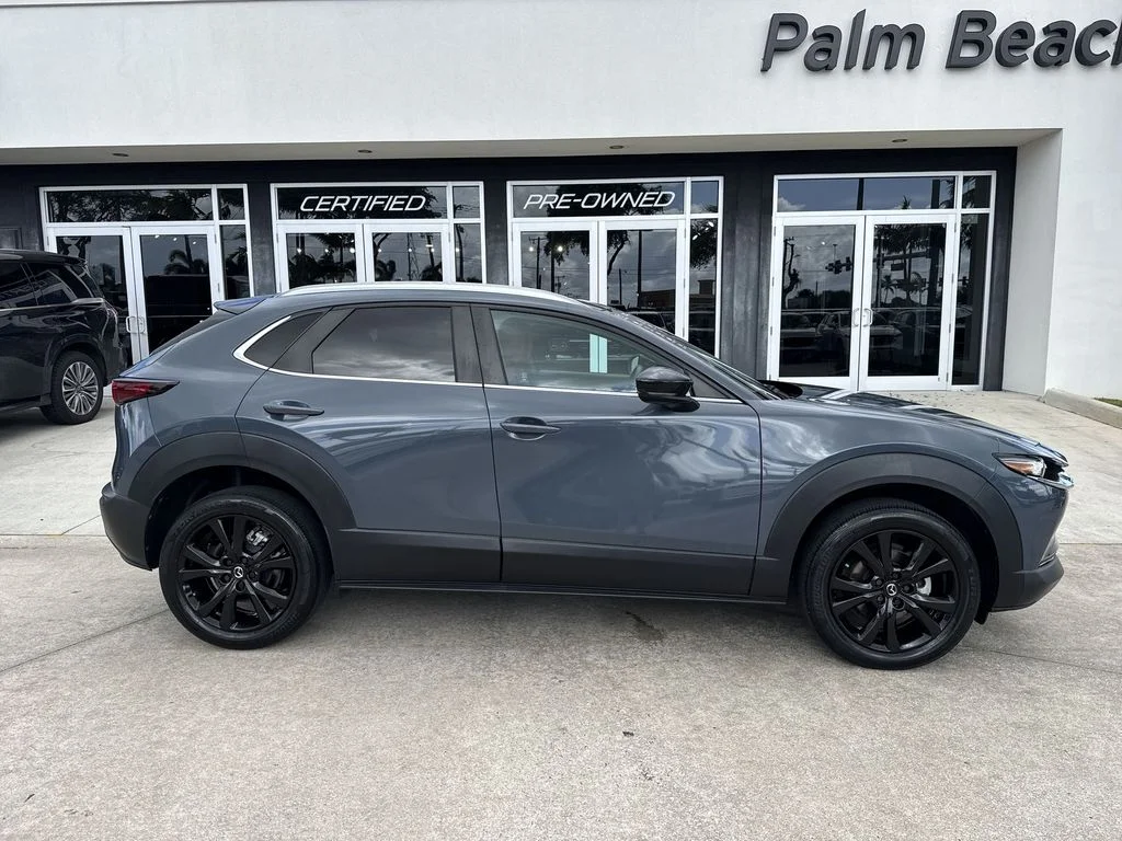 Certified Used 2023 Gray Metallic Mazda 2.5 S Carbon Edition image 5