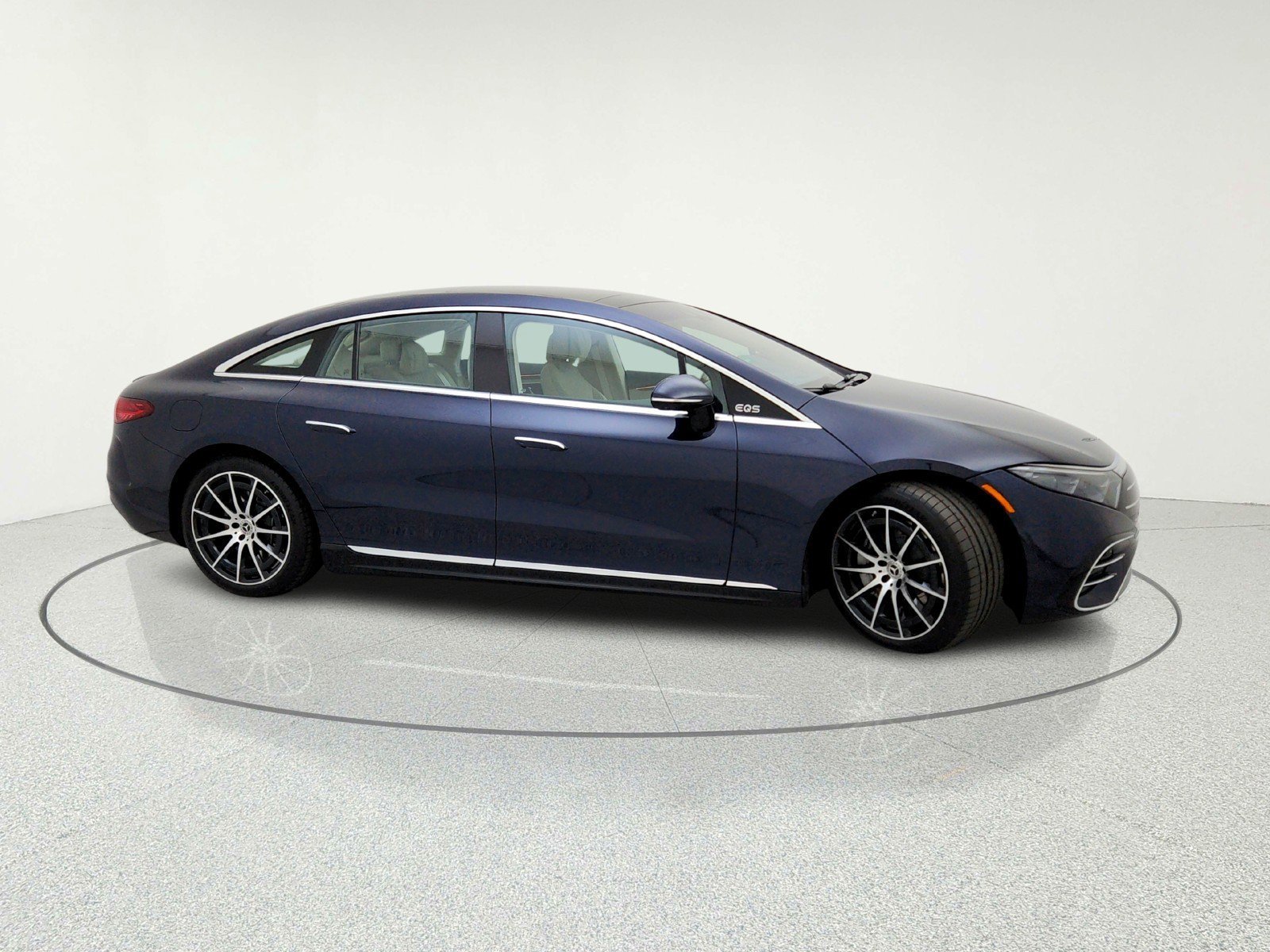 New 2026 Nautical Blue Metallic Mercedes-Benz EQS 450 4MATIC® Sedan image 27