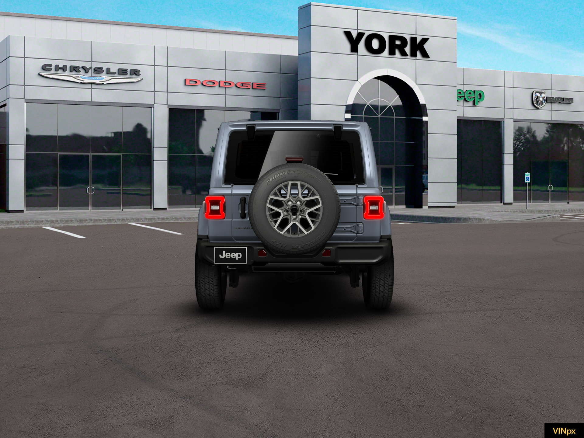 New 2026 Anvil Clear-Coat Exterior Paint Jeep Sahara image 6