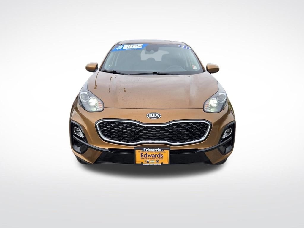 Used 2021 Brown Kia LX image 8