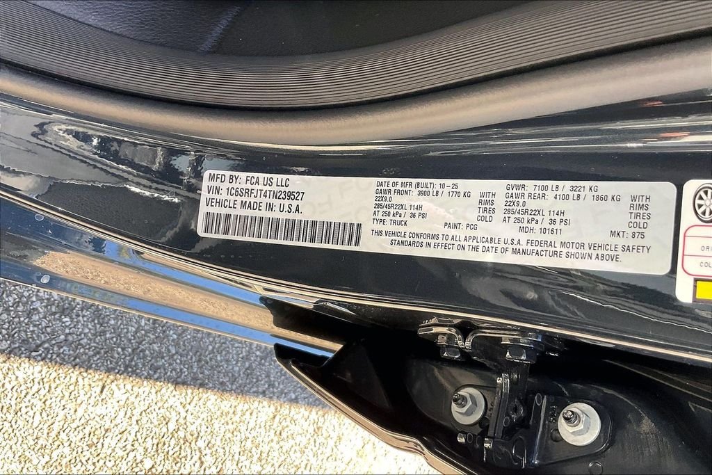 New 2026 Ram 1500 Laramie 4D Crew Cab