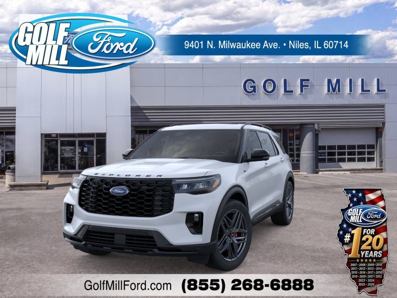 New 2026 Space White Metallic Ford ST-Line image 3