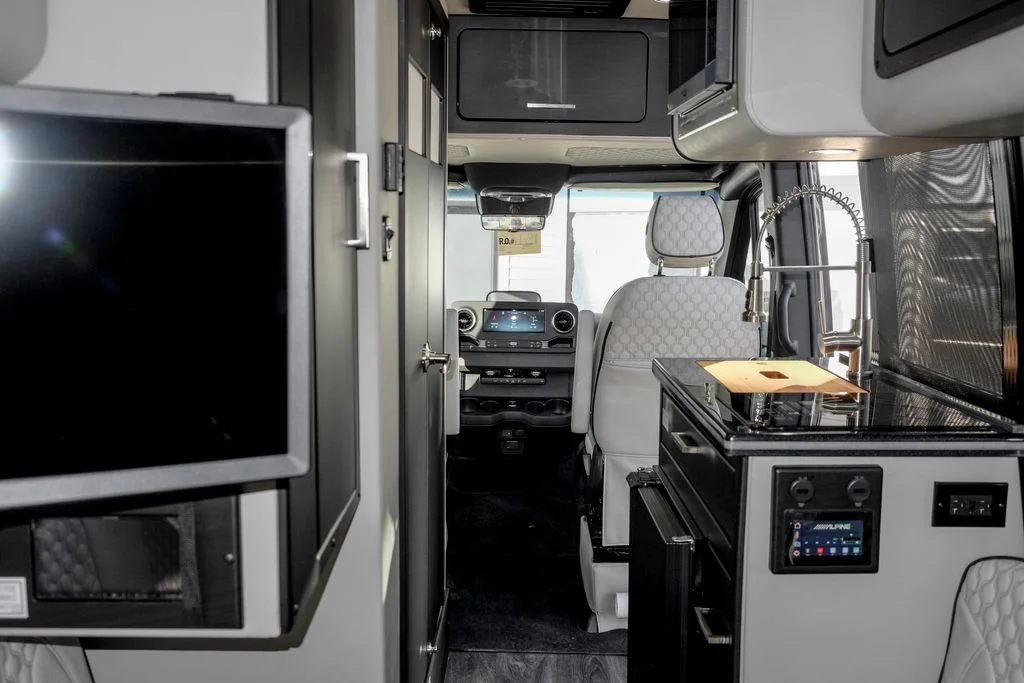 New 2026 Tenorite Gray Metallic Midwest Automotive Designs FD2 w/ Dual Rear Bench Overland Package, 540AH, Solar and 2.5KW Cummins Onan Generator image 40