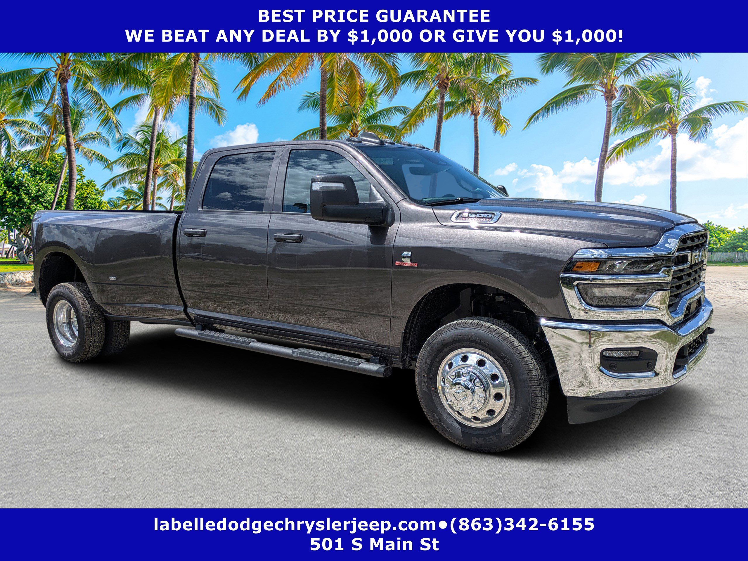New 2026 Granite Crystal Metallic Clear-Coat Exterior Paint RAM Tradesman image 1
