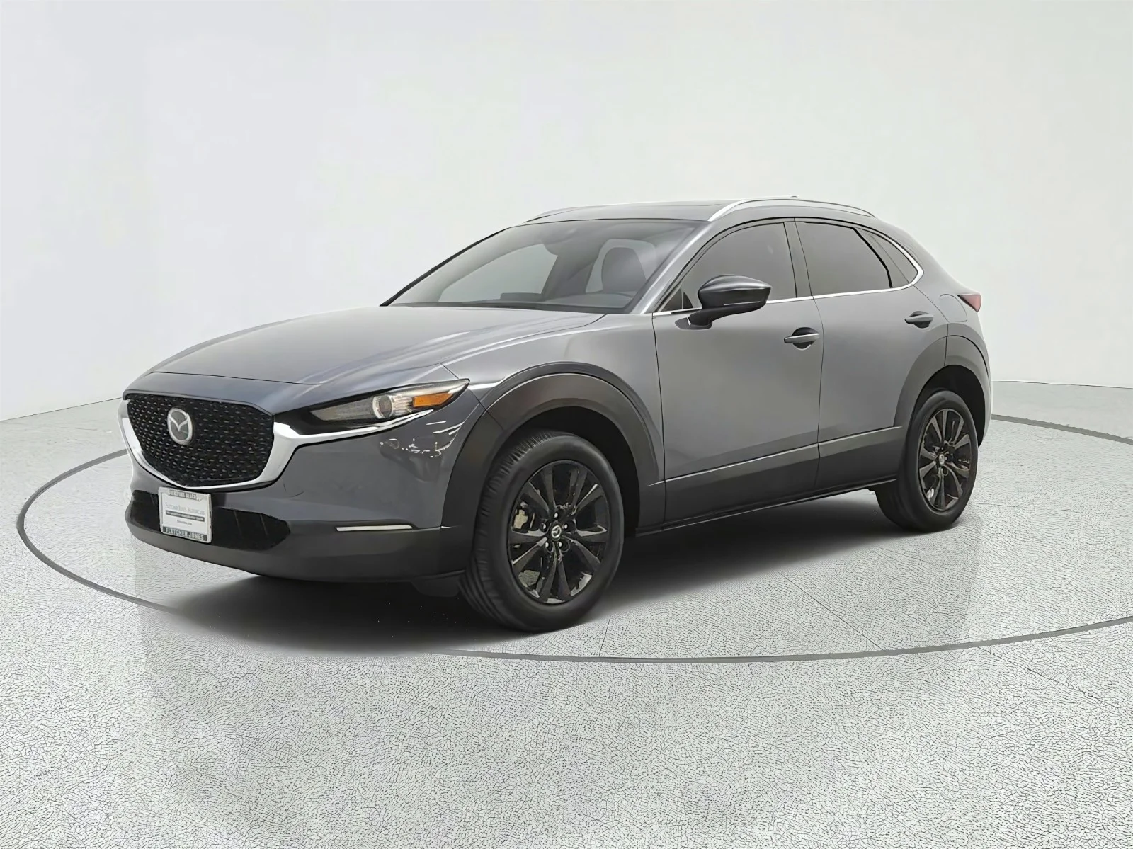 Used 2023 Polymetal Gray Metallic Mazda 2.5 S Carbon Edition image 1