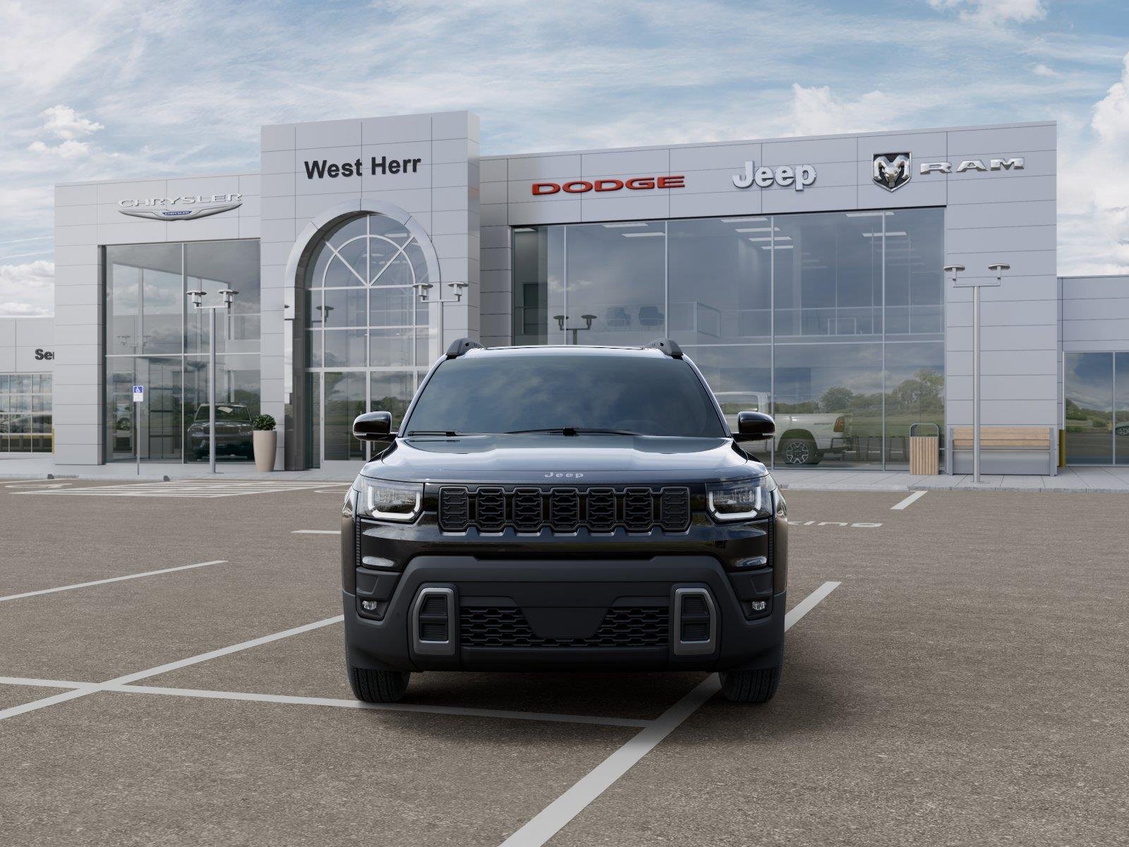 New 2026 Diamond Black Crystal Pearl-Coat Exterior Paint Jeep CHEROKEE LIMITED 4X4 image 6