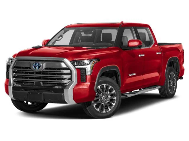 Used 2024 Supersonic Red Toyota Limited Hybrid image 1