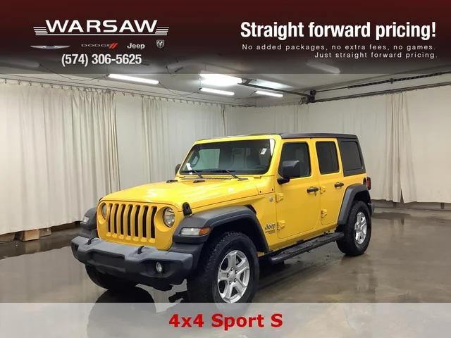 2019 Jeep Wrangler Sport S