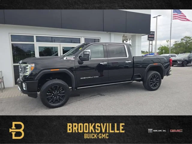 Certified Used 2022 Ebony Twilight Metallic GMC Denali image 1