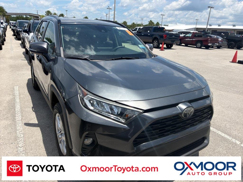 Used 2019 Magnetic Gray Metallic Toyota XLE image 1