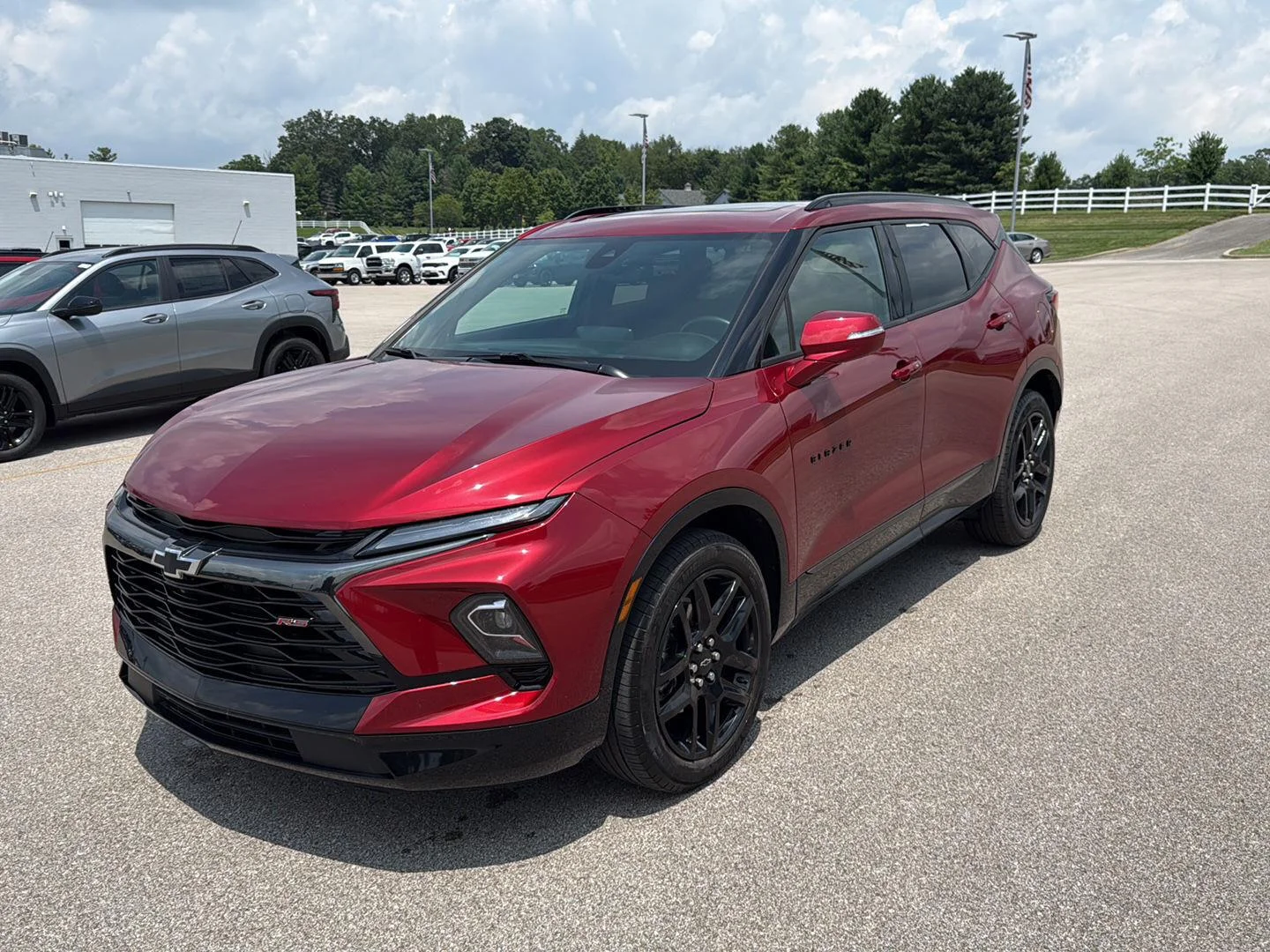 Used 2025 Radiant Red Tintcoat Chevrolet RS image 2