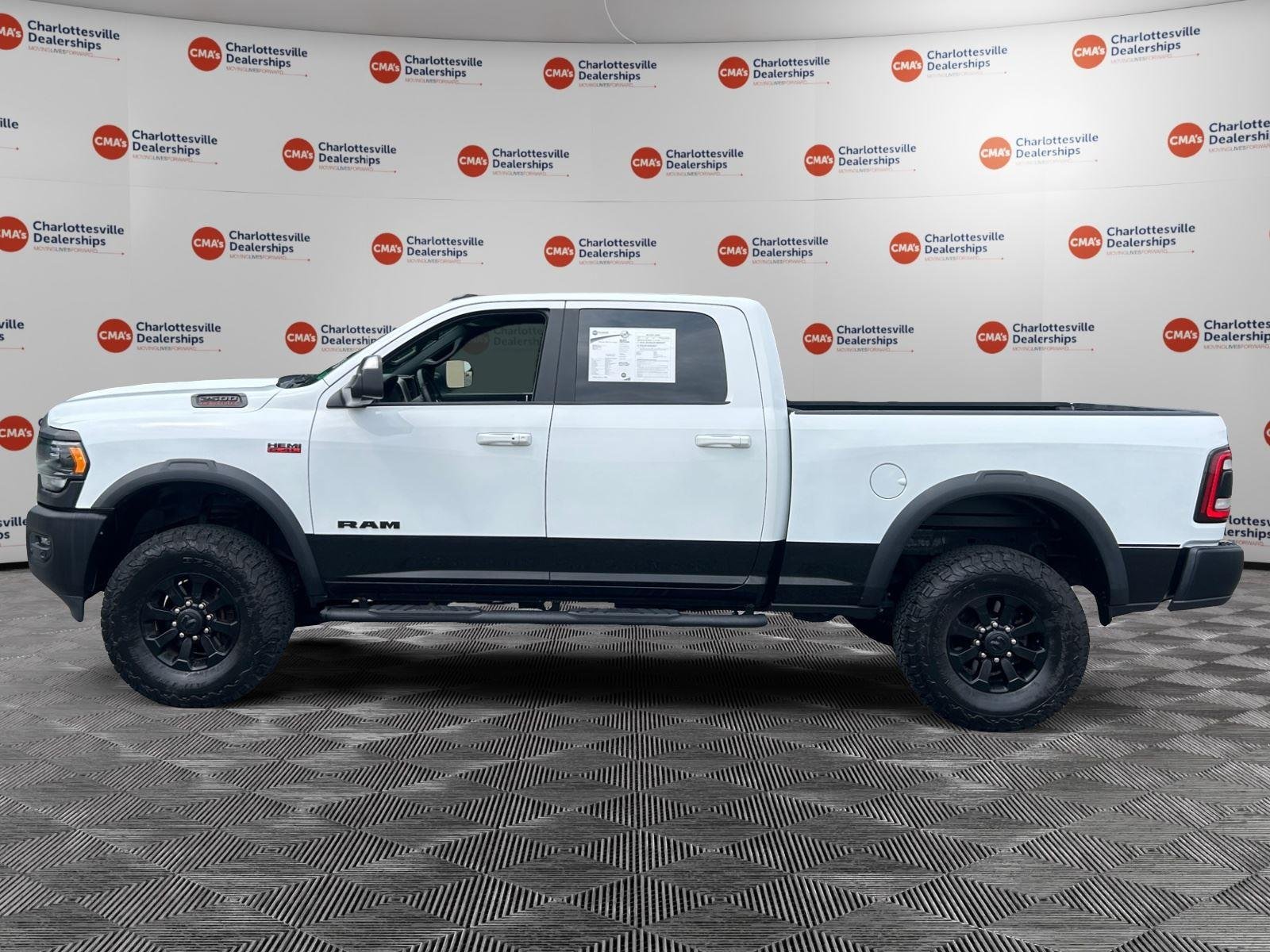 Used 2022 Bright White Clearcoat Ram Power Wagon image 2