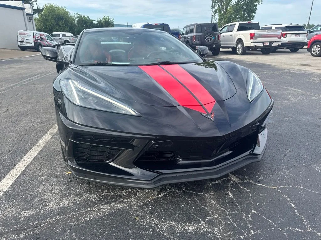 Used 2021 Black Chevrolet Stingray image 45