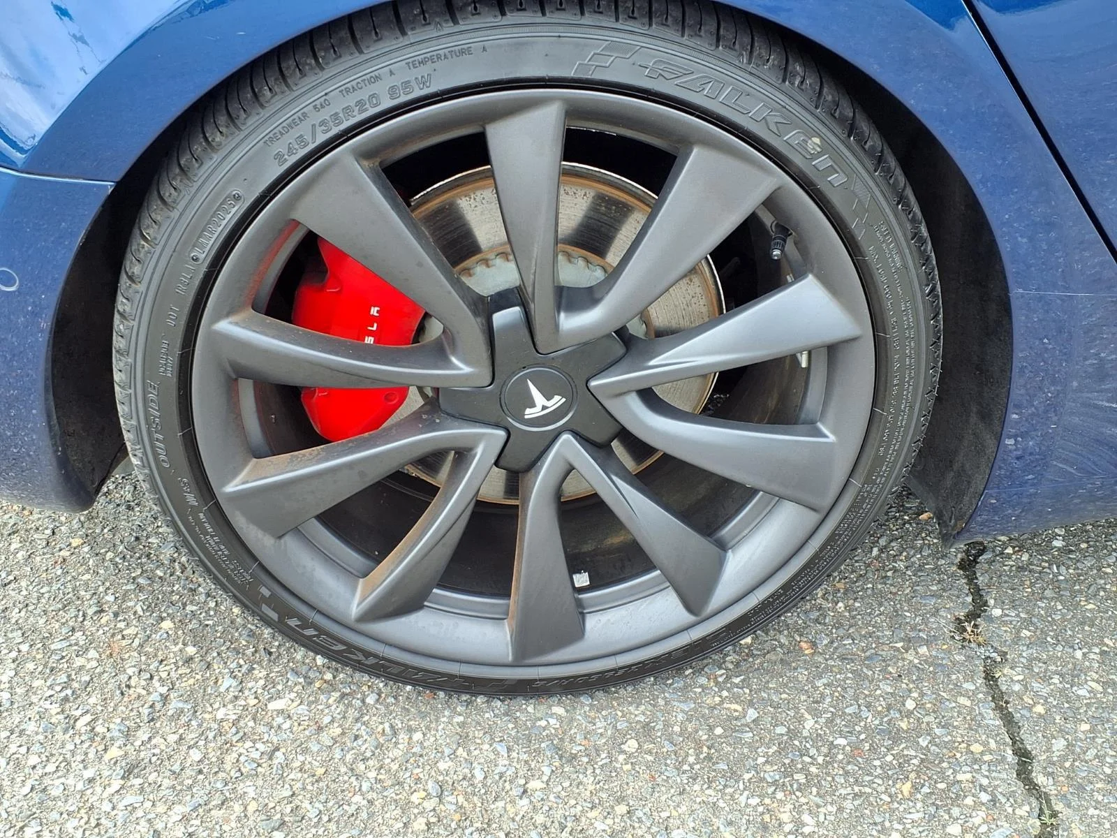 Used 2019 Deep Blue Metallic Tesla Long Range image 16