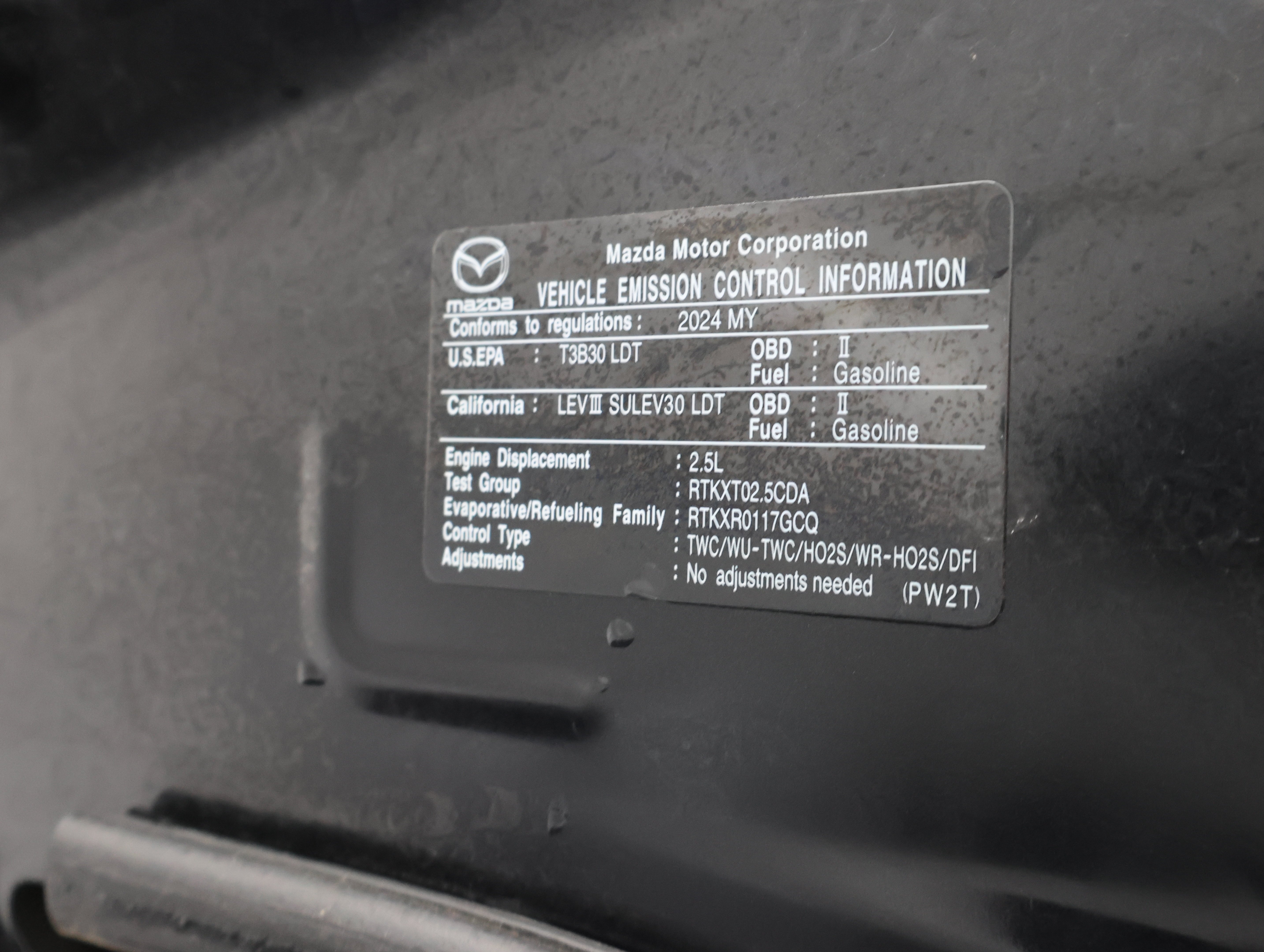 Used 2024 Jet Black Mica Mazda 2.5 S Select Package AWD: S SELECT-AWD-NAV-HEATED LEATHER-BACKUP CAM-BLIND SPOT-1 OWNER image 20
