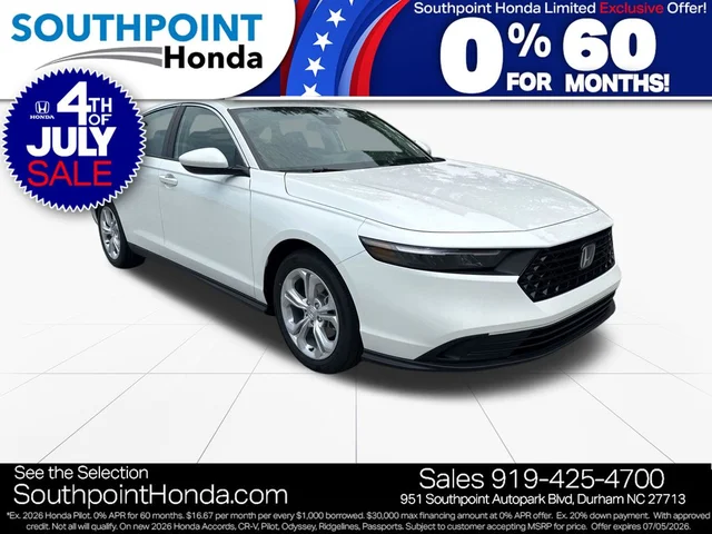 2026 Honda Accord