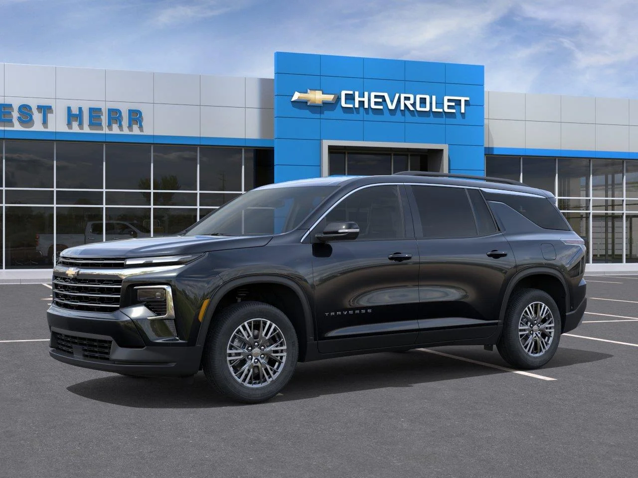 New 2026 Mosaic Black Metallic Chevrolet LT image 2